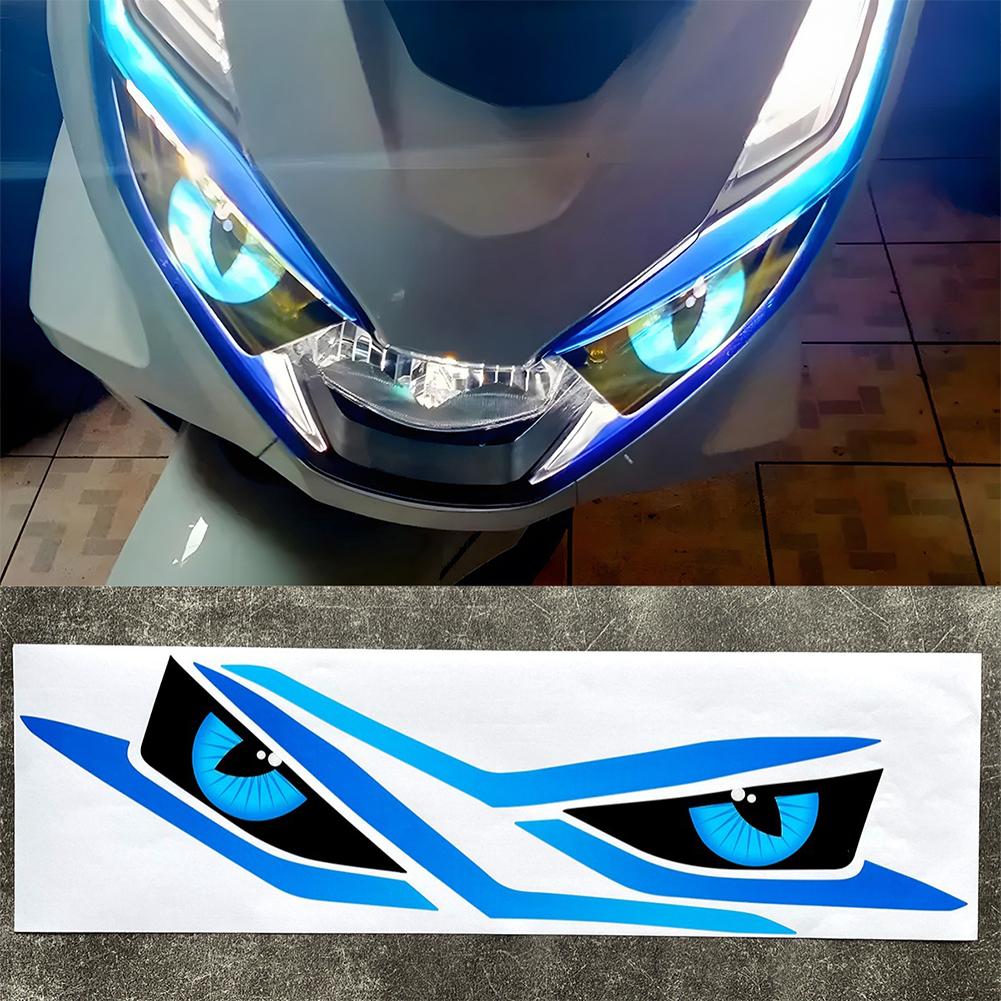 

Пара наклеек на фары мотоцикла, тонировка глаз фары мотоцикла, декоративные аксессуары, прозрачные наклейки для Honda PCX160 PCX 160 C
