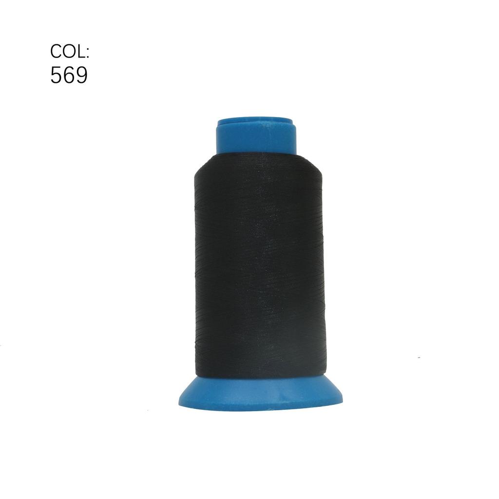 Fir de brodat din poliester ultrafin de înaltă rezistență 75D/2 - 80 de culori, 4000 m