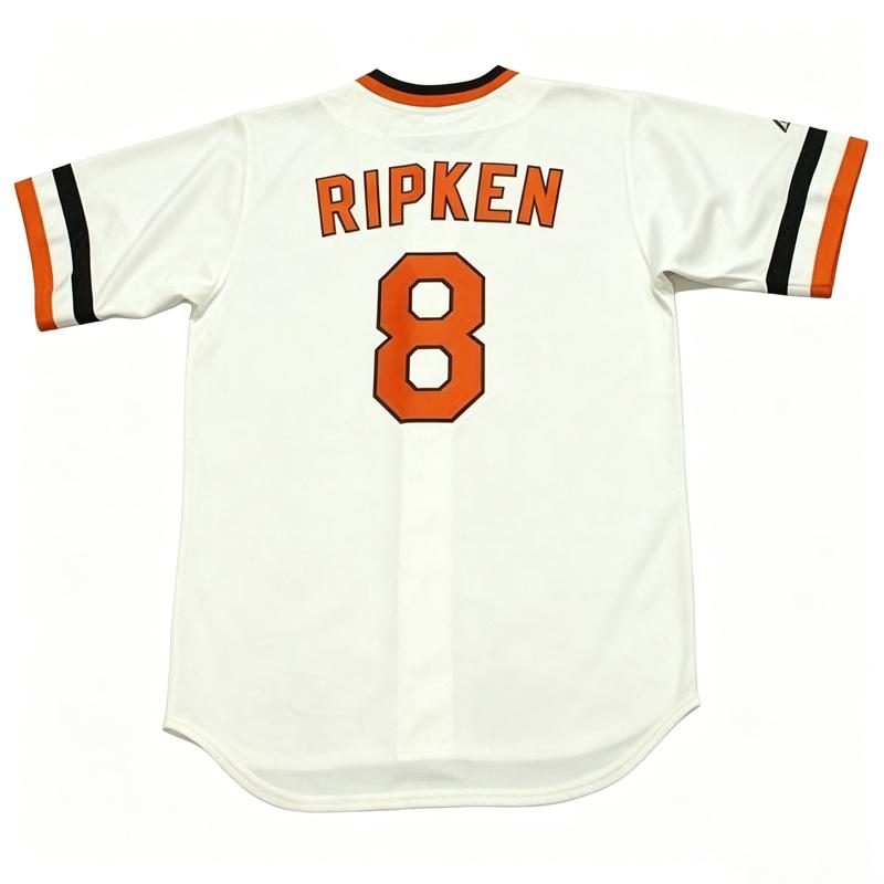Genäht 1974-1983 Erwachsene Jugend EARL WEAVER PAUL BLAIR CAL RIPKEN EDDIE MURRAY MIKE FLANAGAN Throwback Baseballtrikot S-5XL