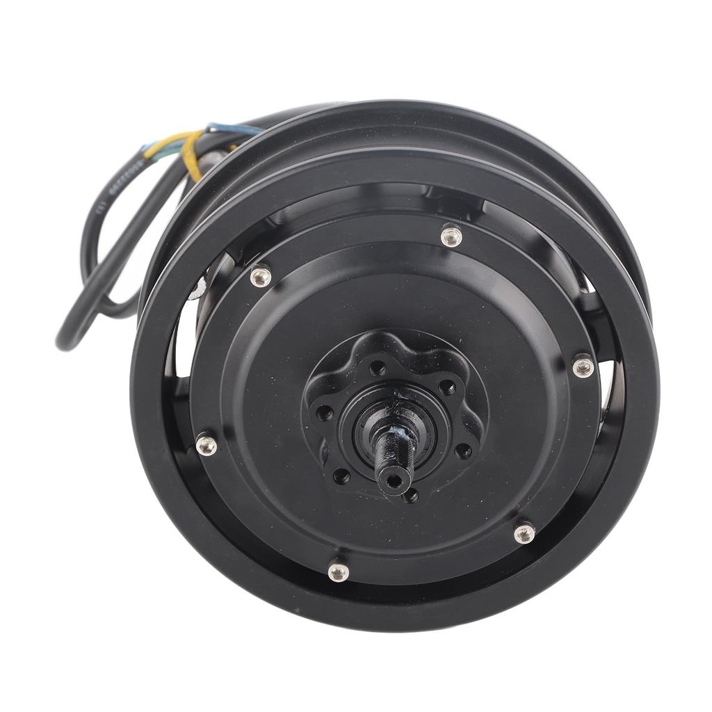 10in Brushless Disc Brake Wheel Hub Motor 1200W 1250RPM IP54 Waterproof for Electric Bike Scooter Motorcycle