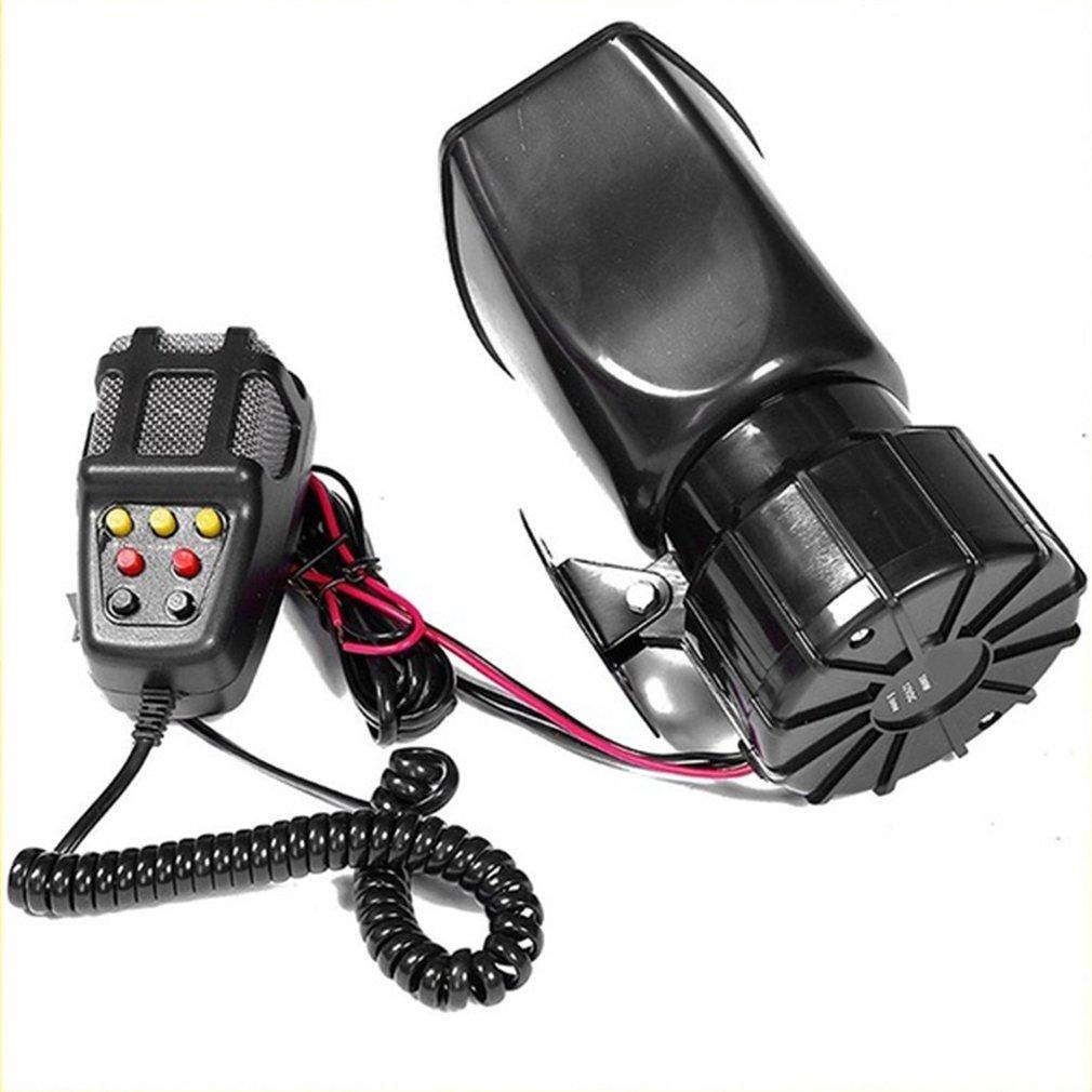 Universal 1000W 12V 7 Tone Multipurpose Speakers Loud Car Police Siren Air Megaphone Horns Car Vehicle Motorcycle Accessories