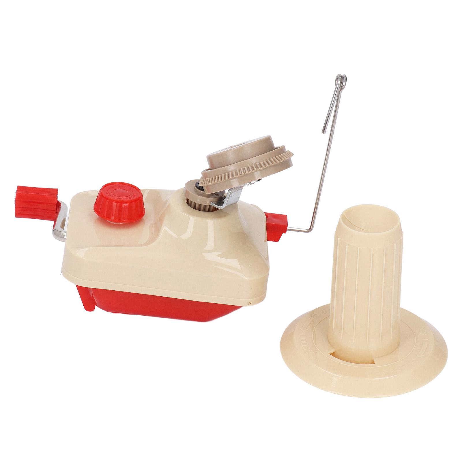 

Моталка для пряжи с ножницами для пряжи 2 пластиковые иглы регулируемый настольный зажим низкий уровень шума простая установка ручная рукоятка клубок пряжи