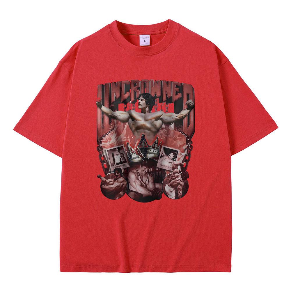 Vtipné Neoficiální Mike Mentzer Steroidy Pumpa Krycí Tričko Muži Ženy Posilovna Kulturista Trička Krátký Rukáv Mužské Tričko z Čisté Bavlny