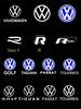 2PCS car LED logo door projection welcome light for VW R Golf 5 6 7 GTI GTD GTE 7N Touareg CC Passat B6 B7 B8 B9 C6 C7 C8 Tiguan
