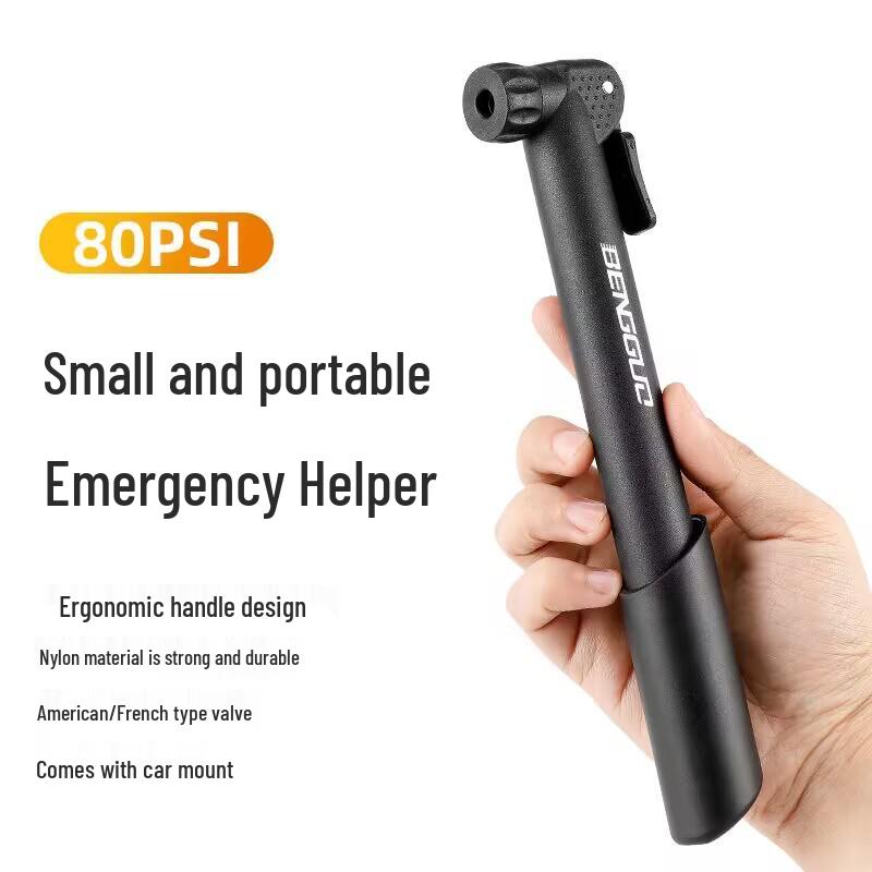 

Мини Портативный Велосипедный Насос с Американским/Французским Клапаном и Насосом для Баскетбола Nylon Mini Pump Without Bracket