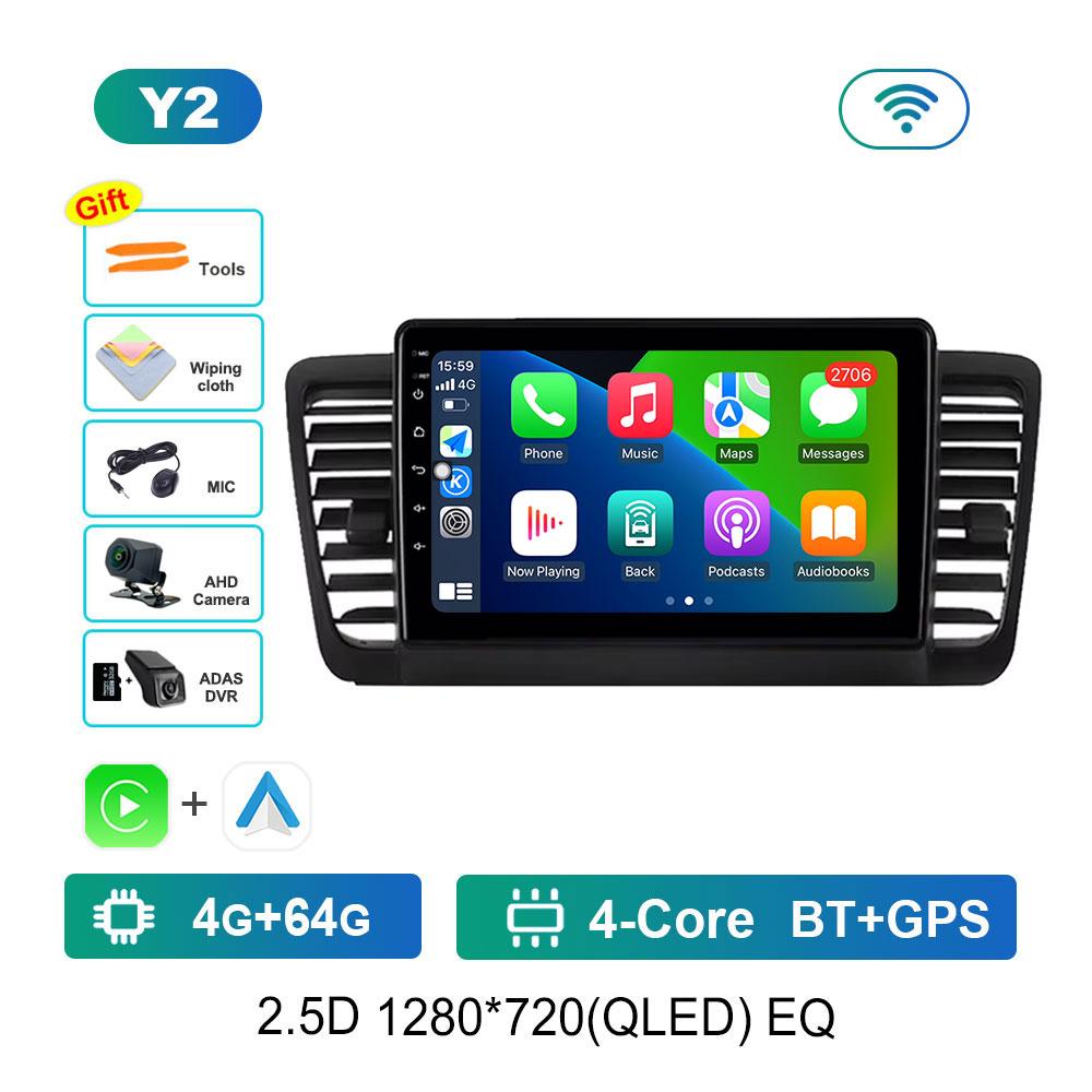 Android OS for Subaru Outback 3 Legacy 4 2004 - 2009 Car Radio Video Multimedia Player GPS WiFi 4G Bluetooh HD Screen Auto Tools