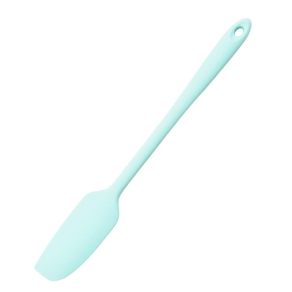 

Integrated Jam Spatula Extended Cream Spatula Portable Mixing Spoon Kitchen Baking Tool зелений