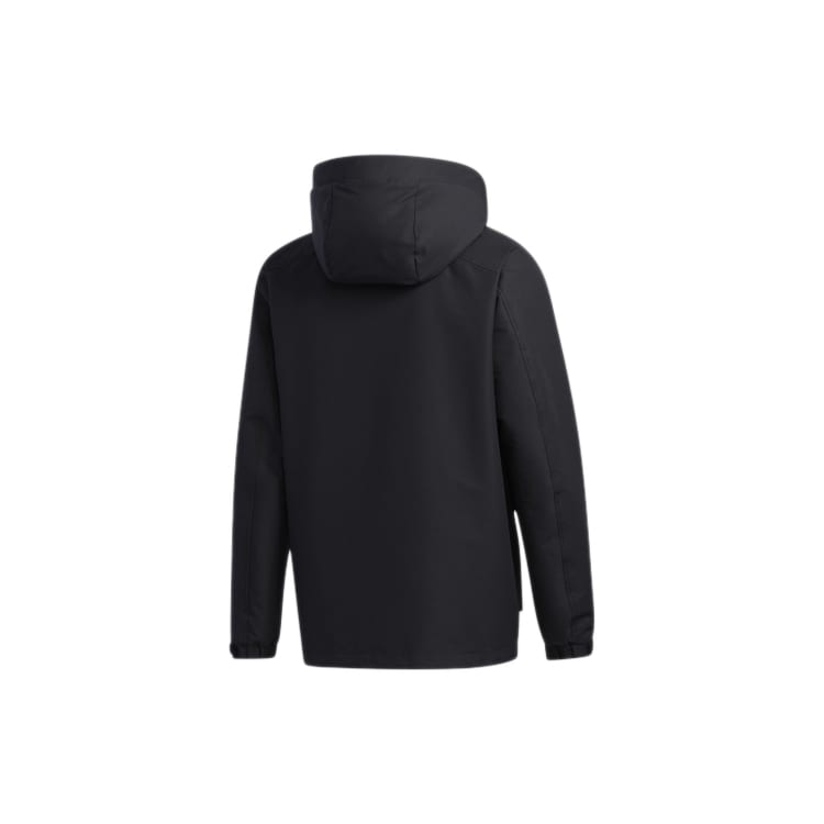 Adidas Down Jackets Men's Black Hooded Moderate 3 In 1 Down Jacket GP2916