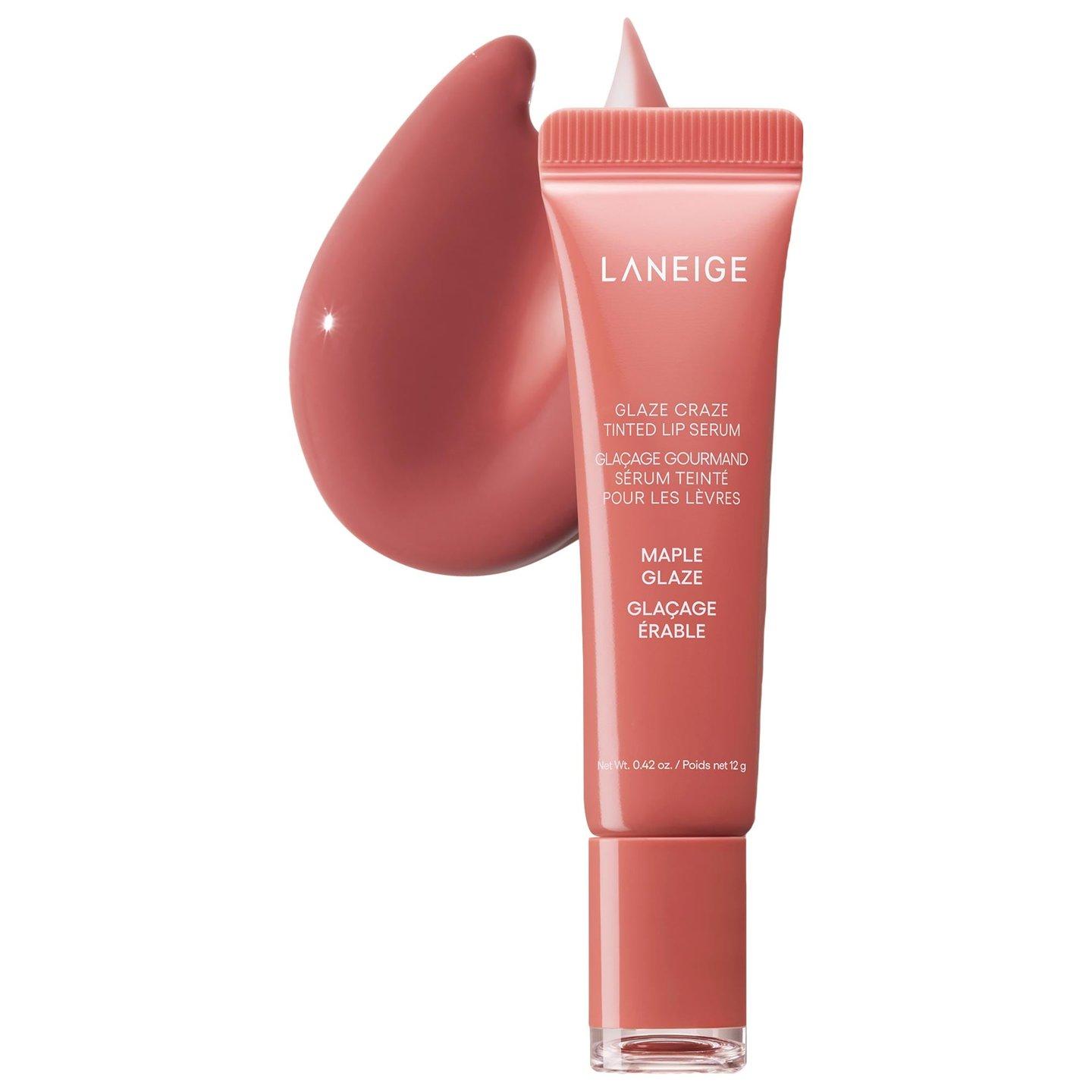 

Laneige Glaze Craze Tinted Lip Serum Maple Glaze 12g +RANDOM GIFT