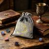 Divinations Tarots Card Dices Bag Small Wedding Bag Table Oracles Cards Game Bag Jewelry Storage Drawstring Tarots Bag