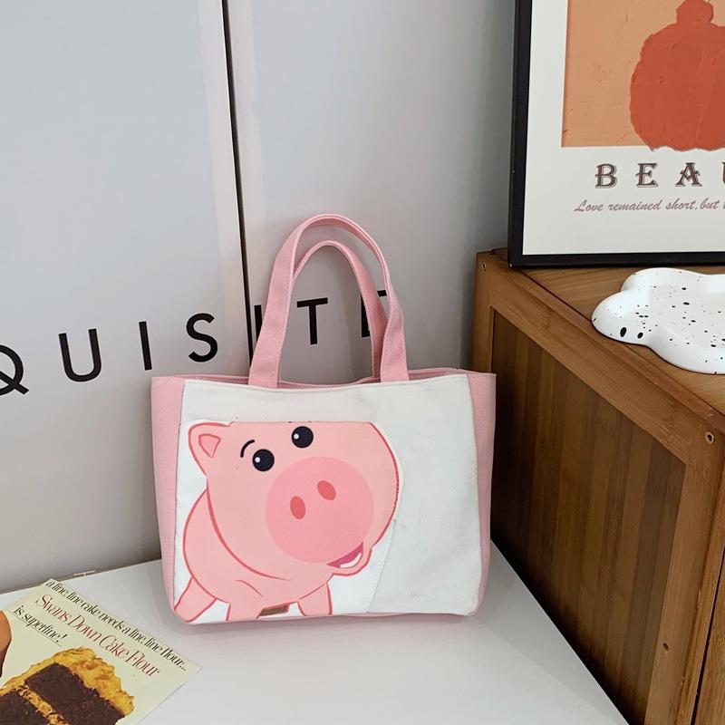 

Summer new cartoon cute printed children s shoulder bag large capacity go out play versatile accessories handbag