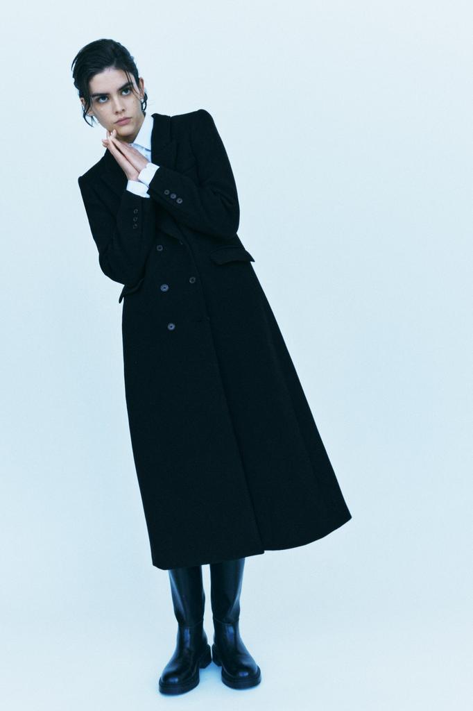 Buy ZW COLLECTION MANTECO WOOL COAT at affordable prices