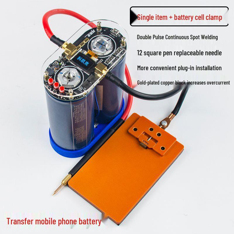 K7 Dual Pulse Capacitor Spot Welder & Intelligent Control Display for 18650 Lithium Battery DIY