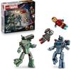 LEGO Marvel 76320 Iron Man and War Machine Vs. Hammer Drones