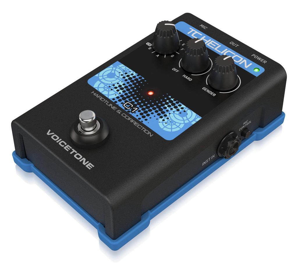 TC Helicon VOICETONE C1 Vocal Processor Pedal