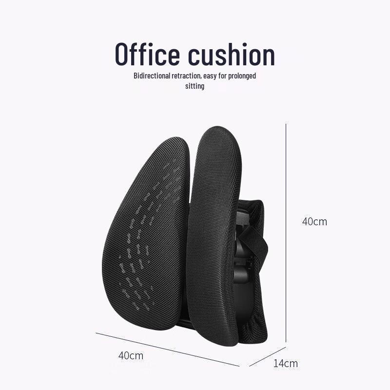 Jia'ao Ergonomic Memory Foam Lumbar Support Cushion