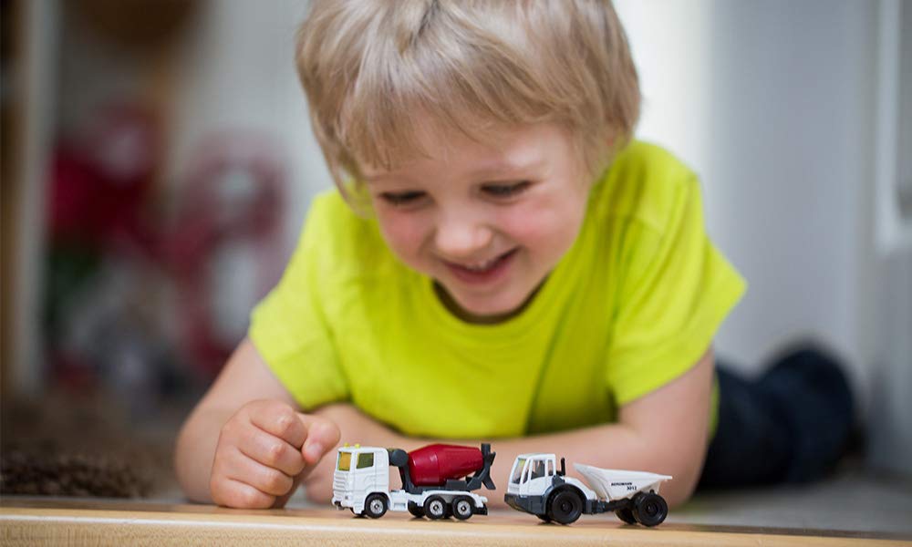 SIKU Mixer Dump Truck Set Ages 3 and SK1692 & (for Up)