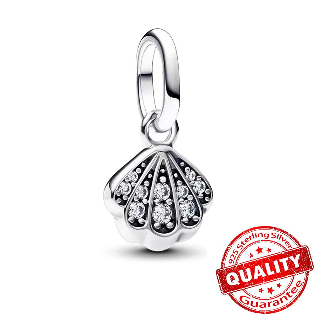 Colorful Chakra Heart Mini Dangle Charm Fit Brand Me/Moment Bracelet Copper Enamel & Crystal Jewelry Pendant Gift