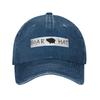 Boar Hat Baseball Caps Denim Fabric Hats Adjustable Casquette Hip Hop Baseball Cowboy Hat for Unisex