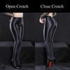 8 Plus Size Oil Shiny Tights Glossy Satin Shaping Pantyhose Women Sexy Pole Dance Clubwear Sports Fitness Leggings