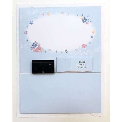 Sanrio Melody Card White Piano JPME23-1 P 123