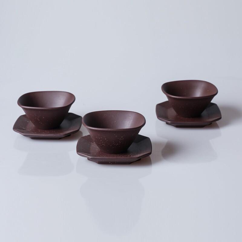 

Zisha Teacup Set with Tieguanyin Tea