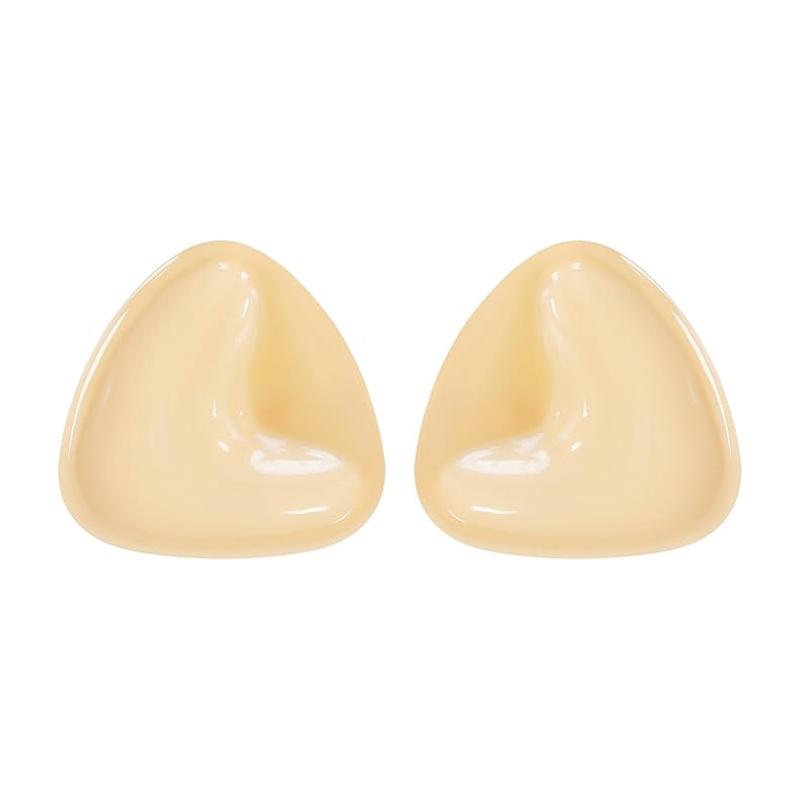 Double-Sided Silicone Nipple Covers & Push-Up Bra Inserts for Deep V Swimsuits