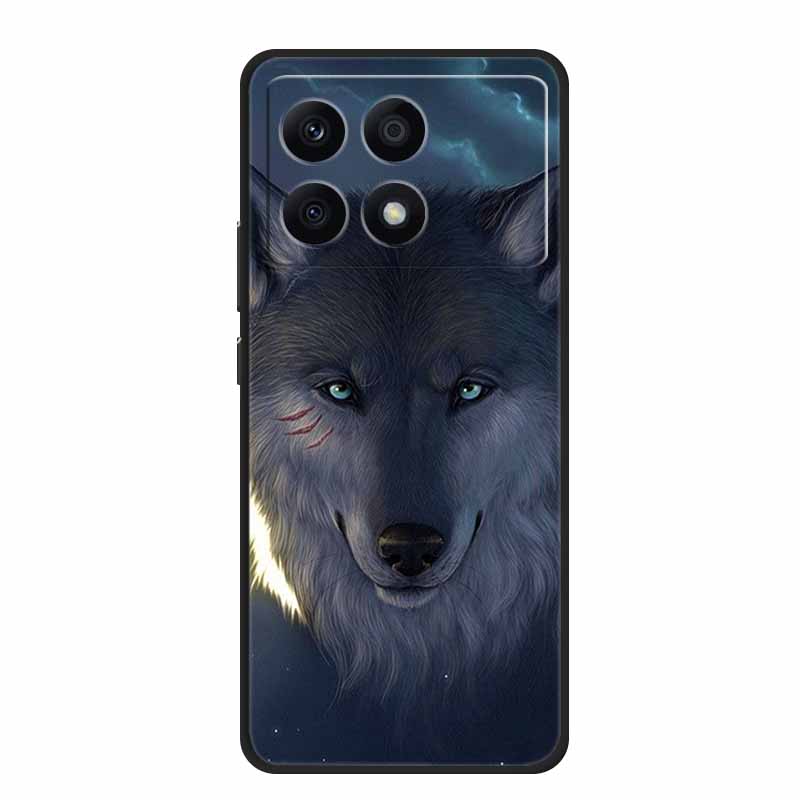 Para Xiaomi Poco X6 Pro 5G Funda Lujo TPU Silicona Trasera Fundas de Teléfono para Xiaomi Poco X6 Dibujos Animados Protector 2311DRK48I Funda