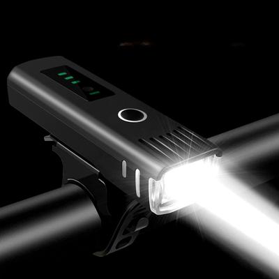 Cross Border 220 Intelligent Light Sensing Bicycle Headlight Charged Quantity Display Outdoor Night Riding Lighting Front and Rear Tail Light Set