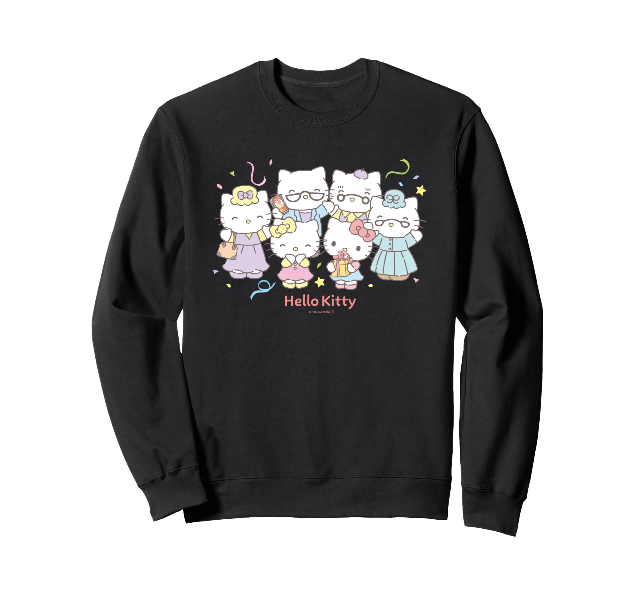 

Day Hello Kitty Family Sweatshirt [Father s Day/Mother s Special] чёрный