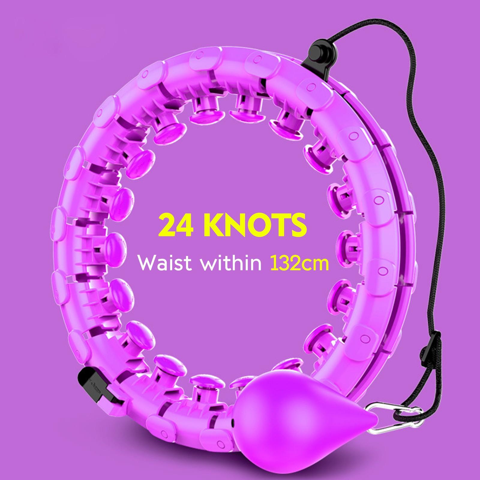 

Умное съемное фитнес-кольцо регулируемого размера с массажной гайкой для фиолетовый