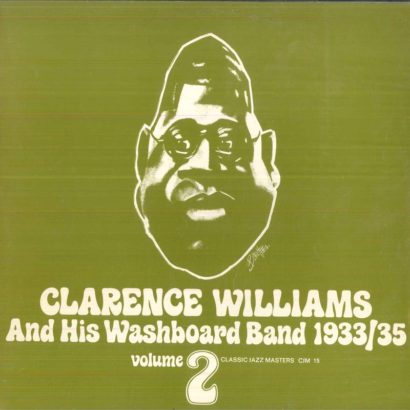 LP Record CLARENCE WILLIAMS  193335 Volume 2 CJM15 CLASSIC JAZZ MA Sweden Jazz Used