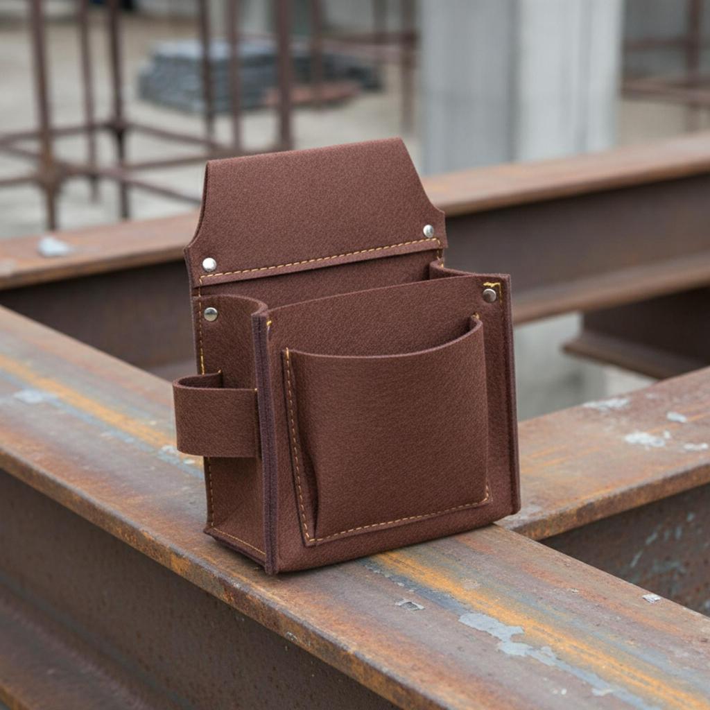 Thickened Tool Waist Pouch with Multiple Compartments Multi-Compartment