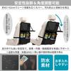 East Leaf Car Seatback Folding Large Headrest Tablet Black Table, Tray, Multi-Functional Storage, Capacity, Mount, Waterproof, Pocket,