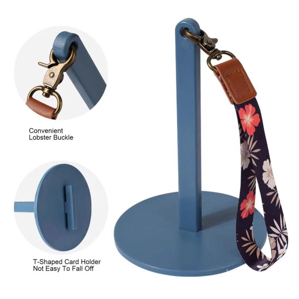 with Lanyard Crochet Stand Spinner Plastic Wool Ball Winder Wrist Yarn Holders Spinning Knitting