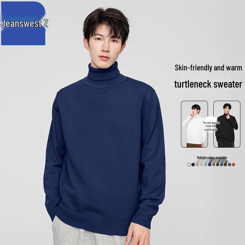 

Jeanswest Z Men s Casual Turtleneck Knit Sweater ANJ16 M