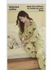 Women's Pure Cotton Long-Sleeve Cardigan Pajamas, 2025 Collection, Plus Size, Suitable for Spring and Autumn, Wear Indoors or Out.