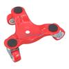 Y3NA Steel Heavy Load Carriers Triangular Base Rollers Smooth Furniture Moving Tool