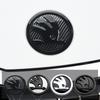 Emblema ABS de 80mm 90mm Para Fabia 1 2 Octavia a7 RS Superb Rapid Yeti Karoq Vision Autocolante de Porta-bagagens Traseiro Frontal de Carro