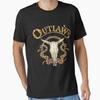 Das Outlawss Band Essential T-Shirt Vintage Leichtes Oberteil Für Den Alltag Unisex Vielseitig Weich Mode Lässig