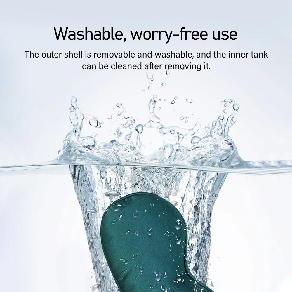 USB Heated Wormwood Sleeping Eye Mask Ultra Soft Skin-Friendly Eye Patch USB Temperature Control Silk Warm Treatment