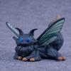 Kawaii Figure Butterfly Cat Silkworm Moth Cat Statuette Assembling Toys Ornament Cartoon Pvc Action Desktop Decoration