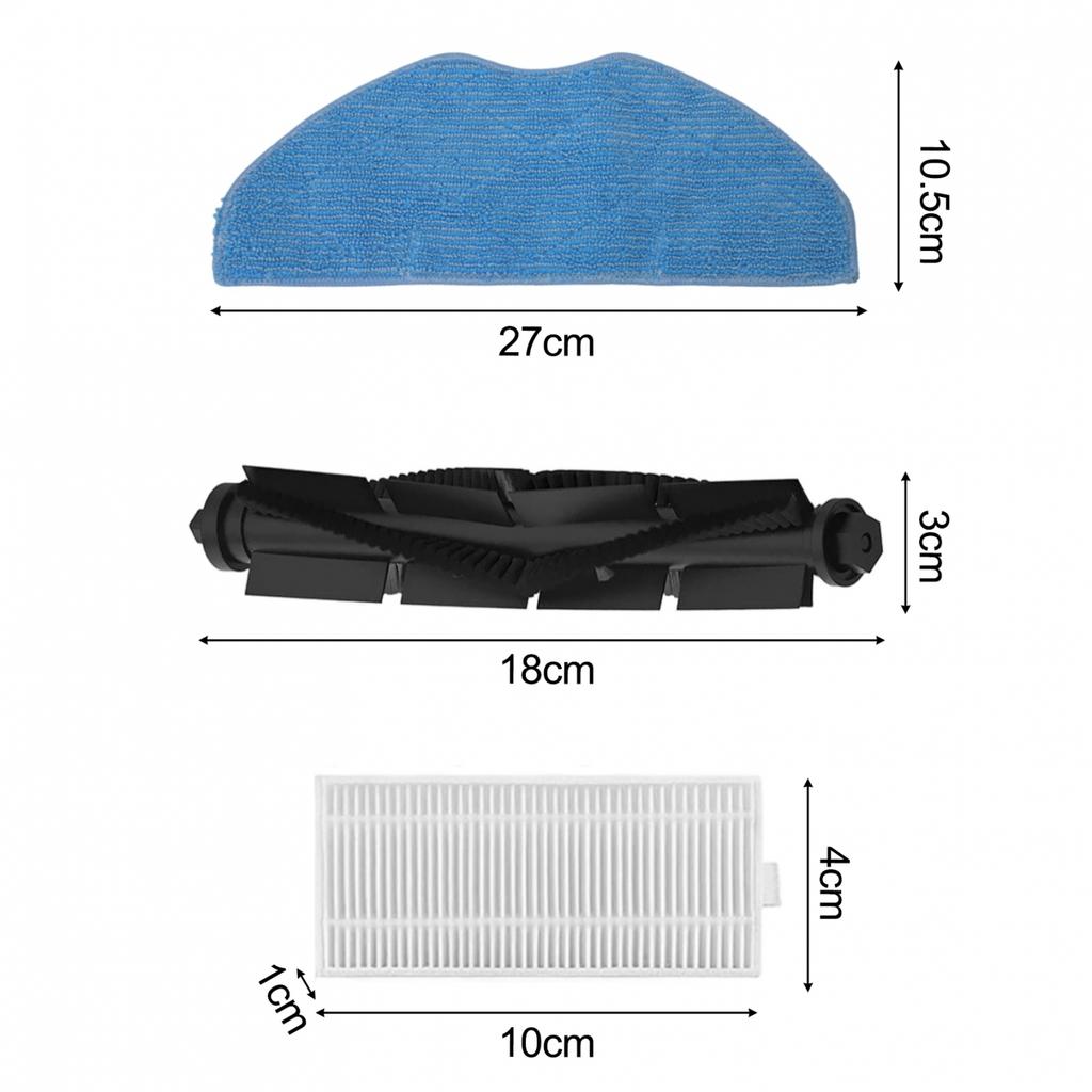 Ersatzbürsten- und Filterset für 360 For Botslab S8 For EZVIZ Staubsauger