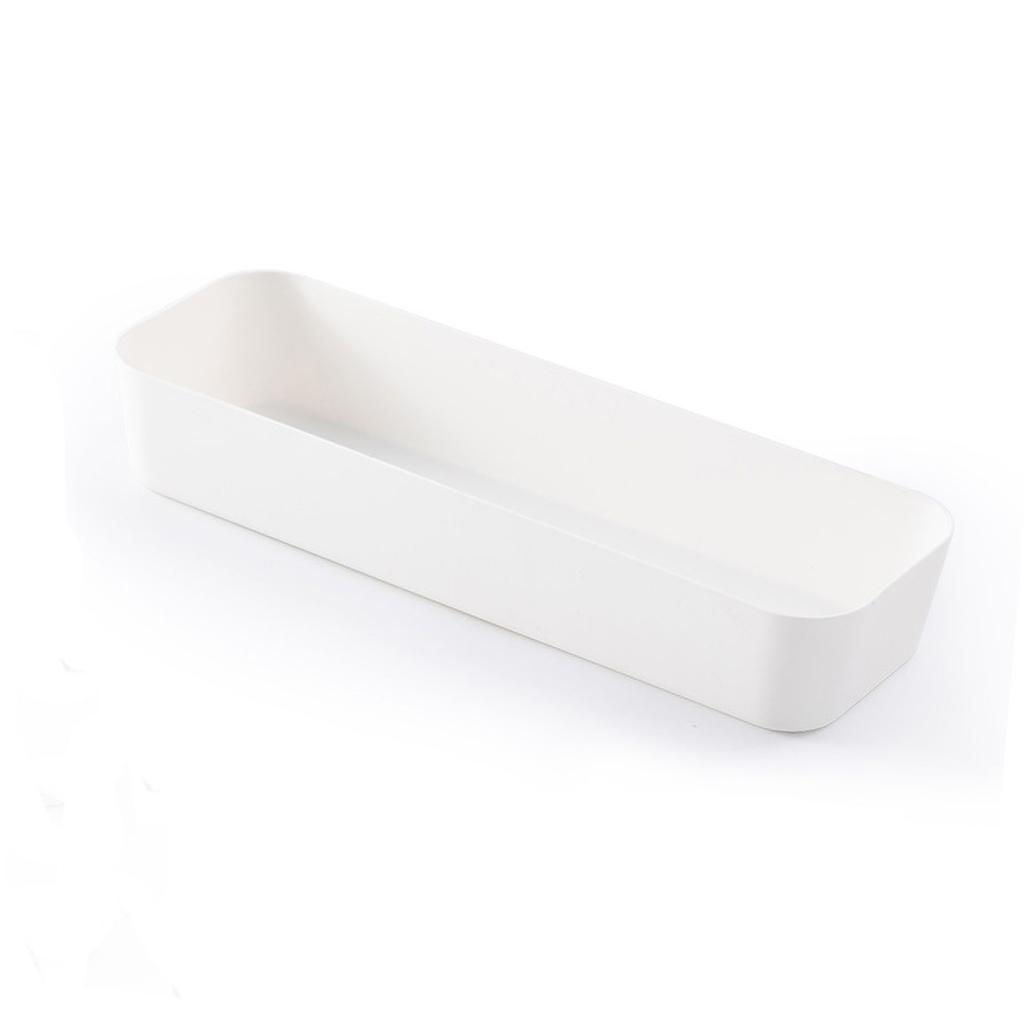 Drawer Organizer Desk Cosmetic Stationery Organizing Container Drawer Divider Box for Kitchen Bedroom Bathroom Office