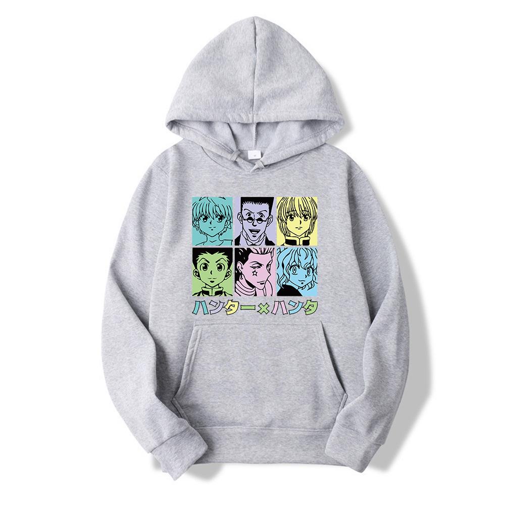Japanese Anime Hoodies Boys Harajuku Girls Hip Hop Pullover Fancy Music Gift Casual Loose Comfortable Sweatshirt