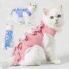 Post-surgery Weaning Clothes for Pet Cats After Spaying, with Ventilation and Anti-biting Protection Features