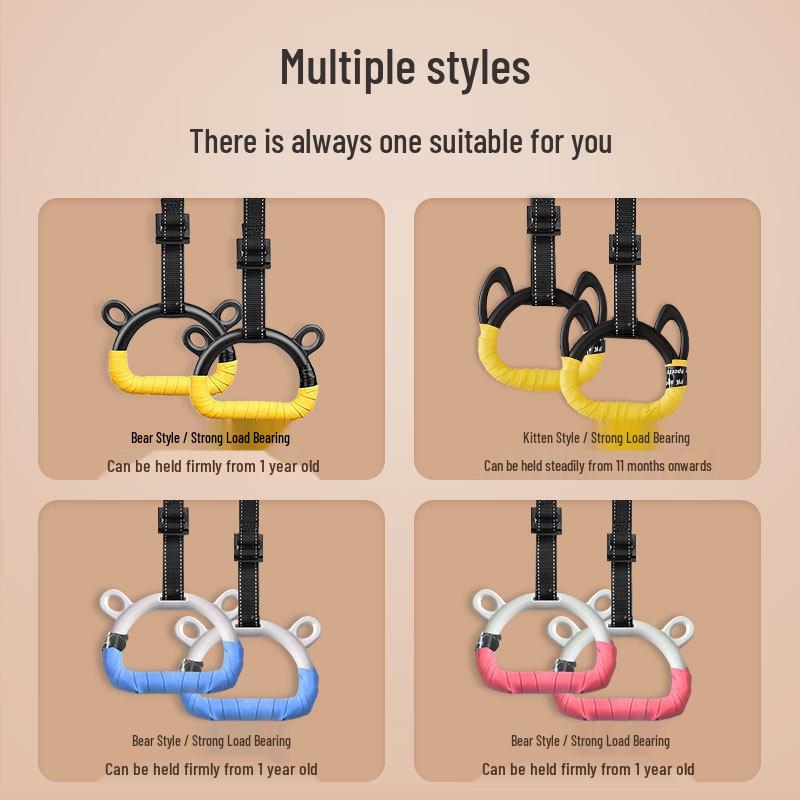 Adjustable Gymnastic Training Rings