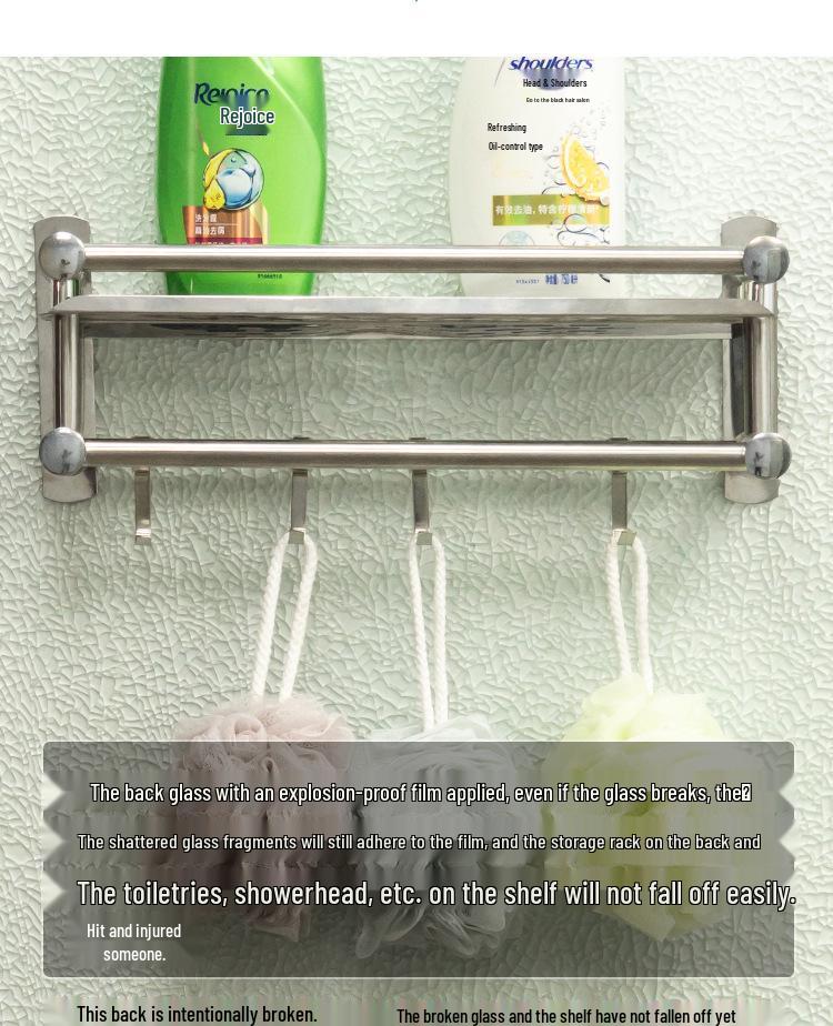 Home Shower Room: Arc-Shaped Integrated Design with Wet/Dry Separation