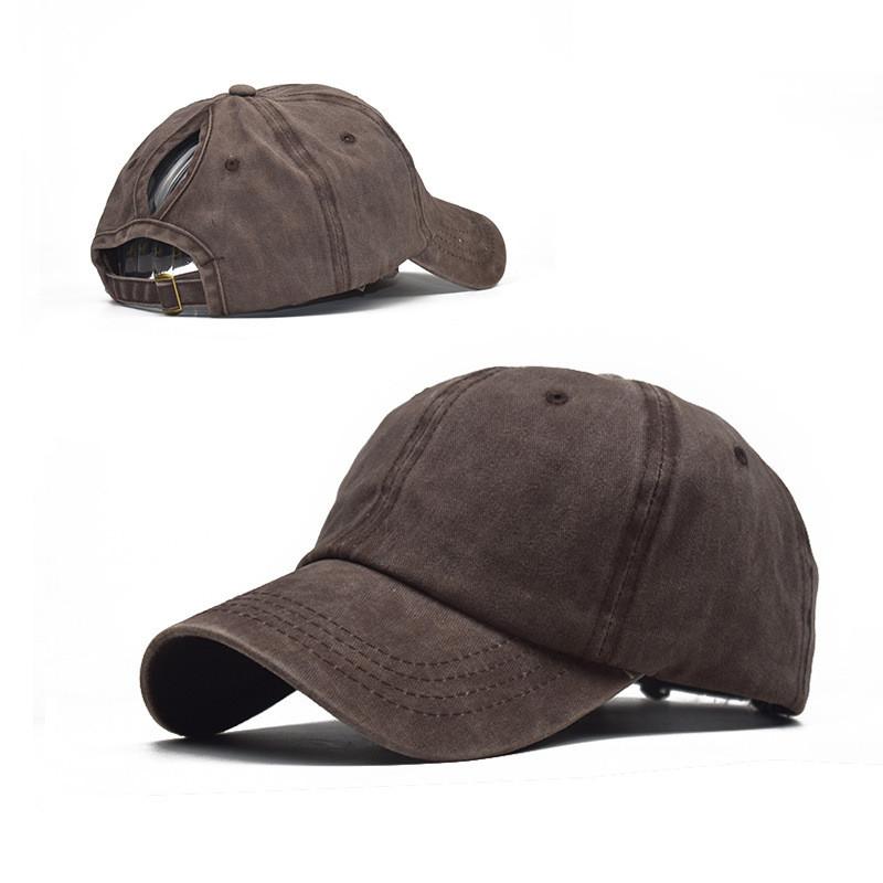 Solid Simple Color Women Casual Sun Shading Cotton Baseball Cap Outdoor For