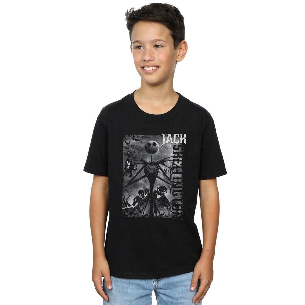 Disney Boys Nightmare Before Christmas Skellington T-Shirt